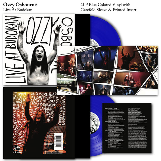 Ozzy Osbourne - Live At Budokan Vinyl Record 2LP