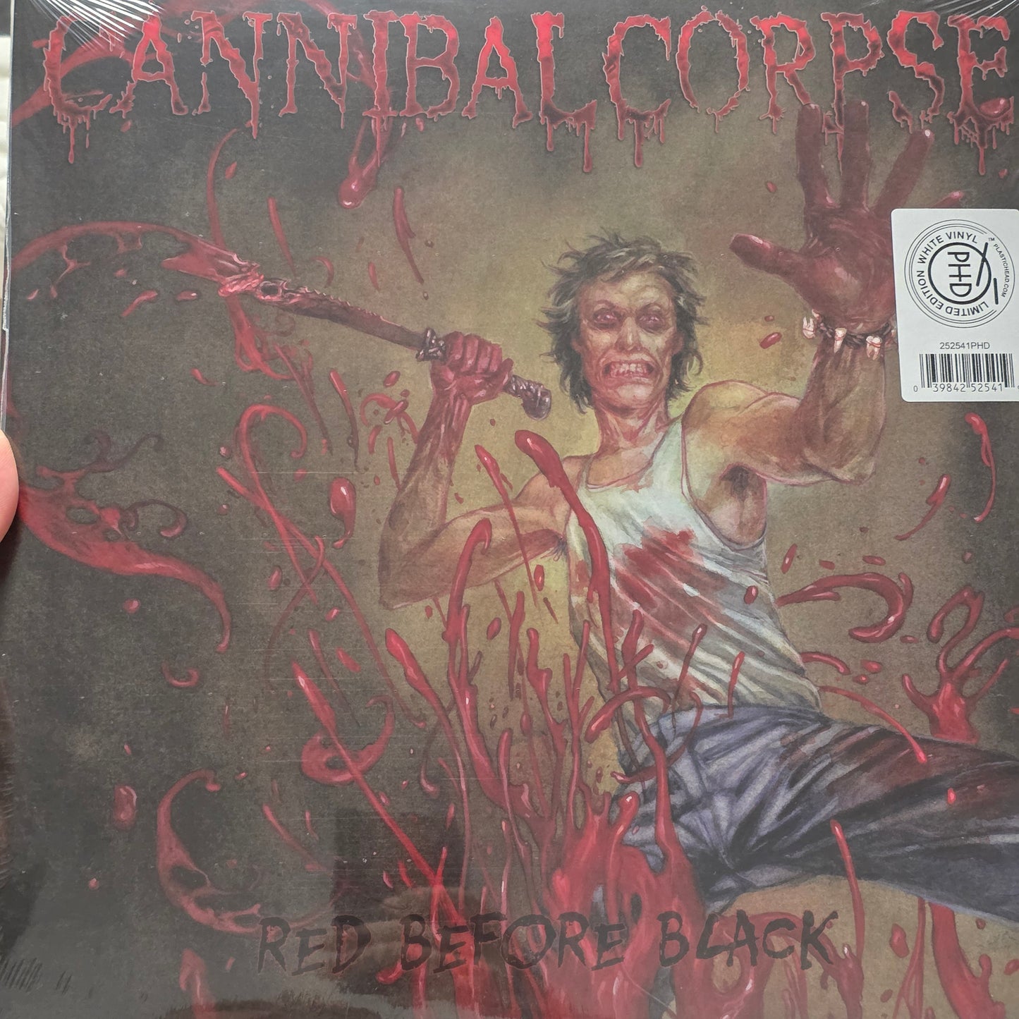 Cannibal Corpse - Red Before Black (LP, Album, Ltd, RE, Whi) Vinyl Record / LP