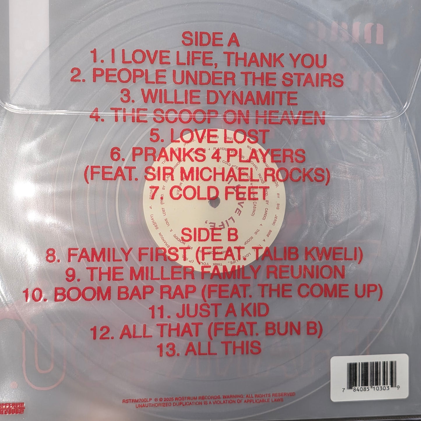 Mac Miller - I Love Life, Thank You (LP, Album, Cle)