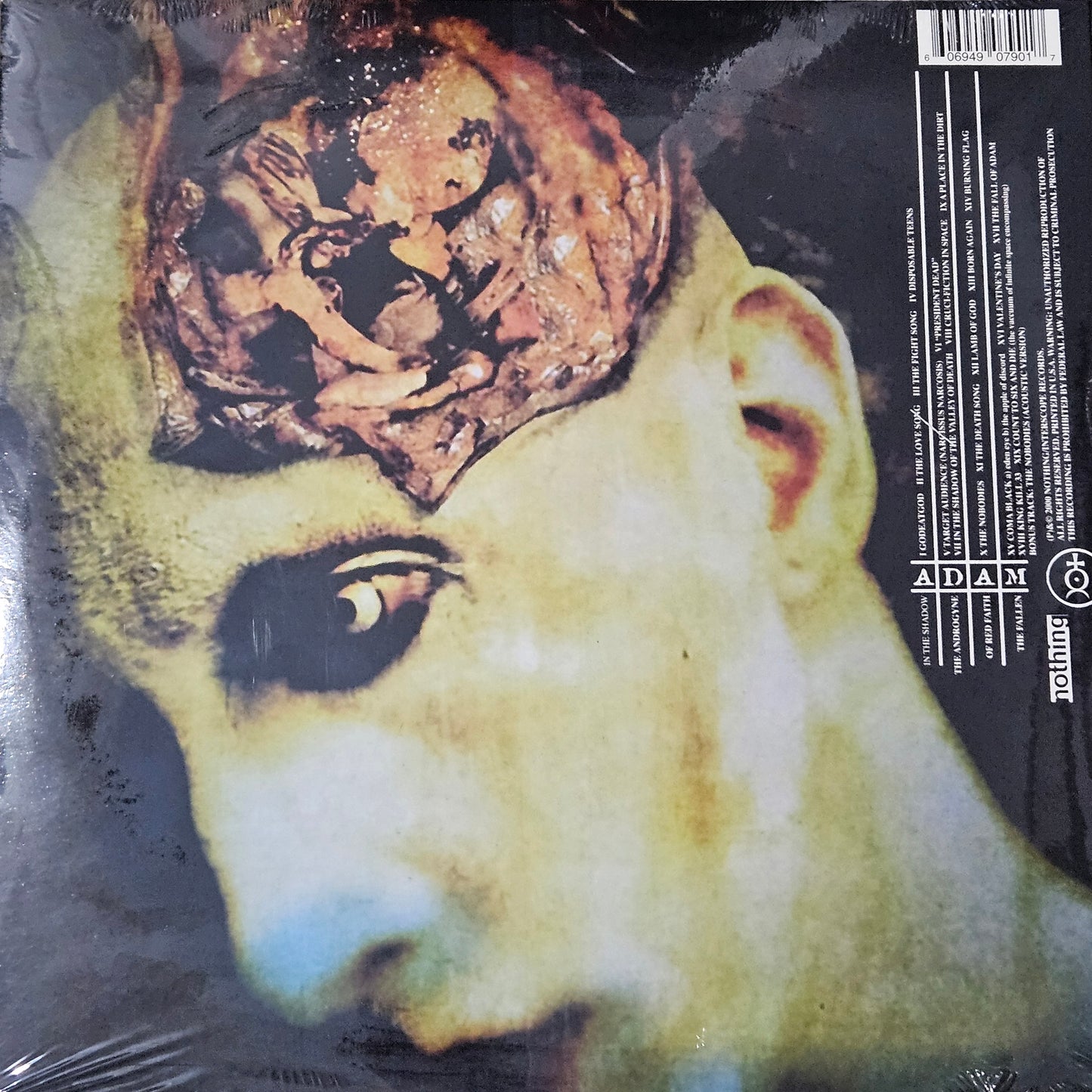 Marilyn Manson ‎– Holy Wood "2LP COLOURED VINYL RECORD" holywood
