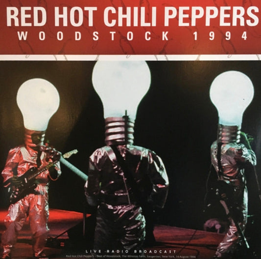 RED HOT CHILI PEPPERS LIVE WOODSTOCK 1994 VINYL RECORD