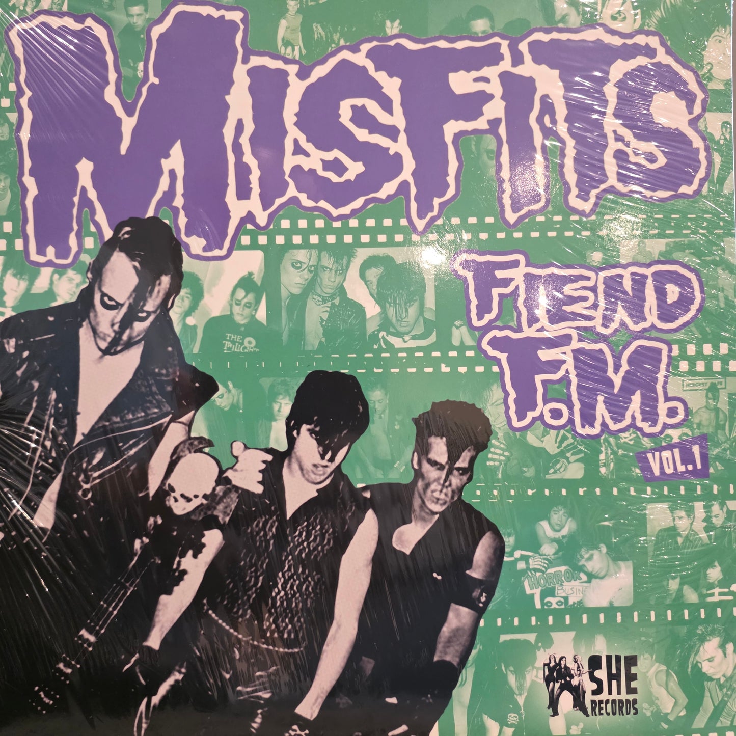 Misfits - Fiend FM Vol 1 Vinyl Record LP Volume 1 ONE F.M.