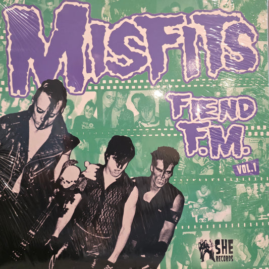 Misfits - Fiend FM Vol 1 Vinyl Record LP Volume 1 ONE F.M.