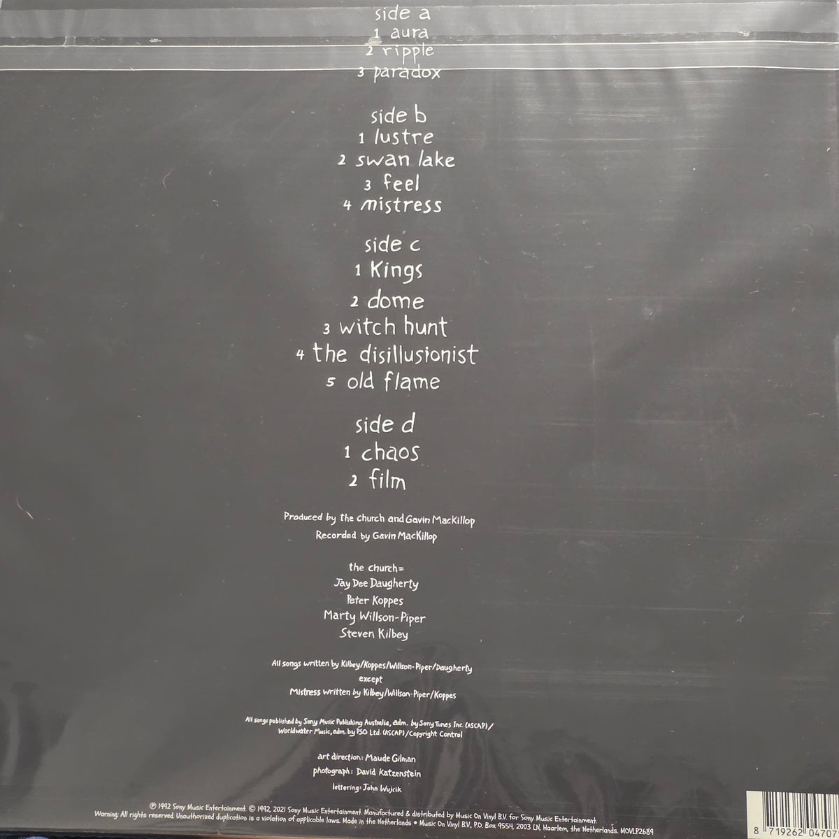 THE CHURCH - 
PRIEST = AURA : 2LP SET (180-GRAM VINYL RECORD)
Vinyl LP