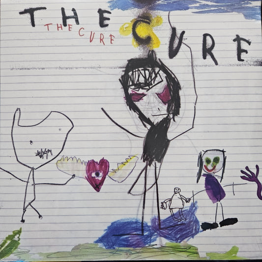 The Cure – The Cure Self titled vinyl record "2LP COLOURED VINYL - ILLUSTRATED A SIDE"