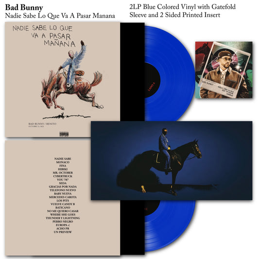 Bad Bunny - Nadie Sabe Lo Que Va A Pasar Manana 2LP Vinyl Record