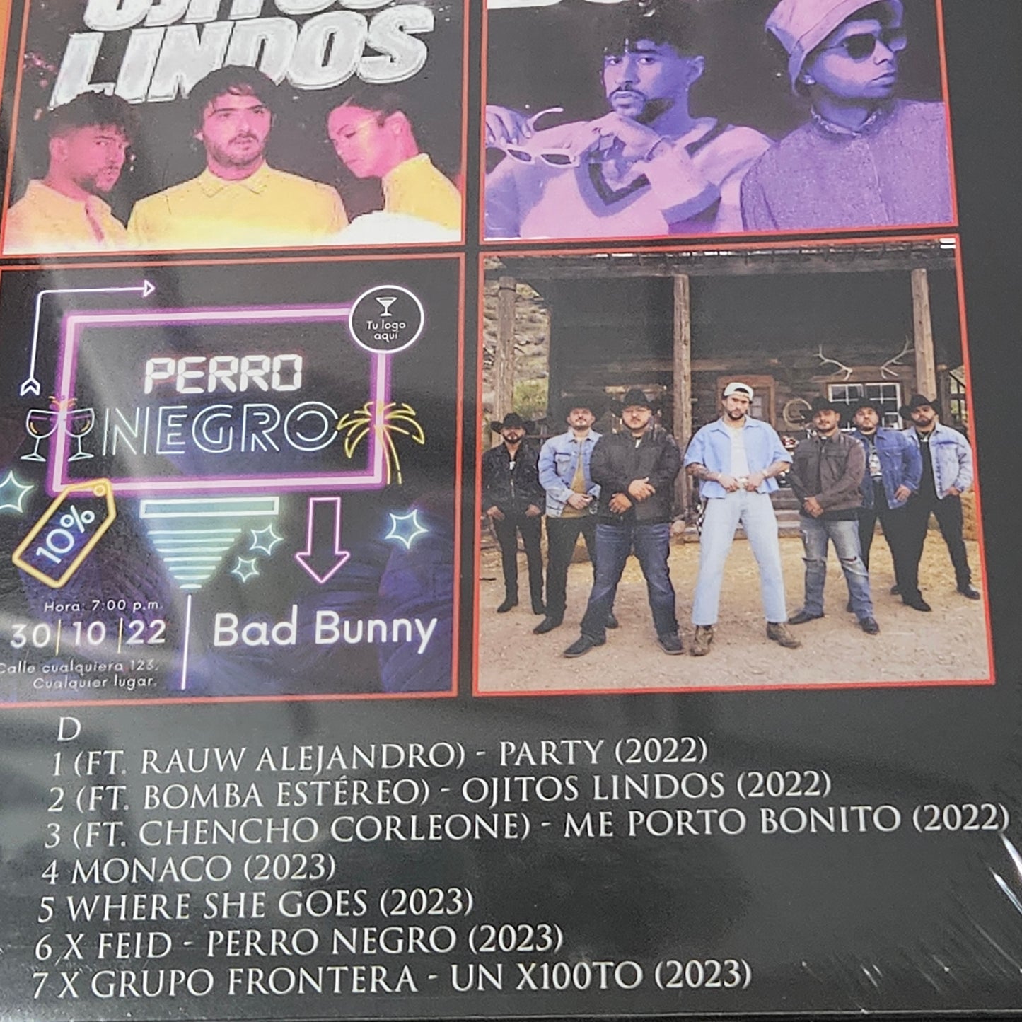 Bad Bunny - Da Mixtape (Singles Collection) (2xLP, Comp, Ltd, Unofficial, Col) Vinyl Record Hits Best Of