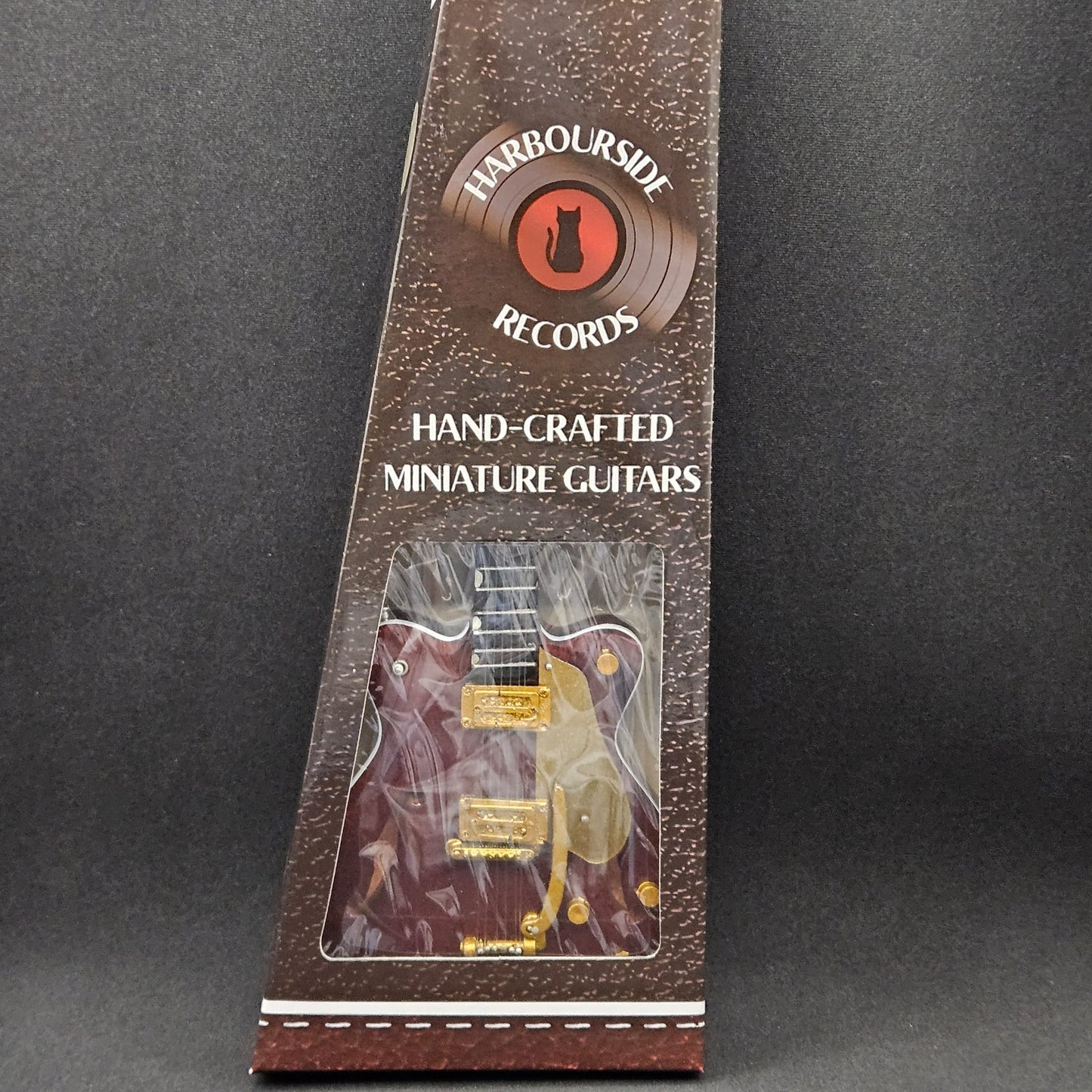 Miniature Guitar - The Beatles George Harrison Gretsch - Model Guitar Inc Stand