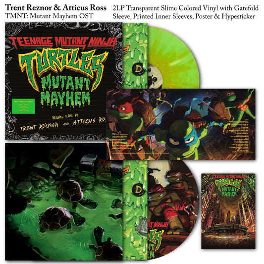 Trent Reznor & Atticus Ross - TMNT: Mutant Mayhem  Teenage Mutant Ninja Turtles OST Soundtrack NIN Nine Inch Nails