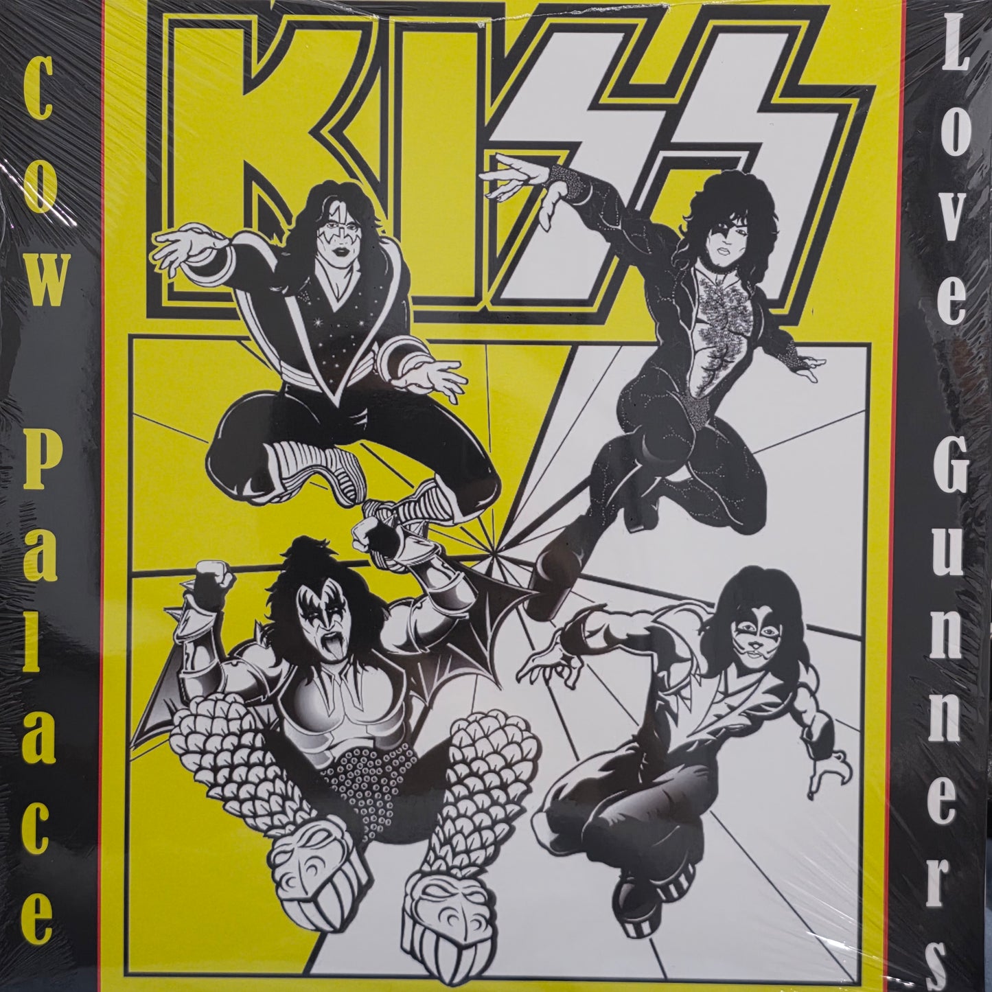 Kiss – Cow Palace (Love Gunners) "2LP COLOURED VINYL RECORD"