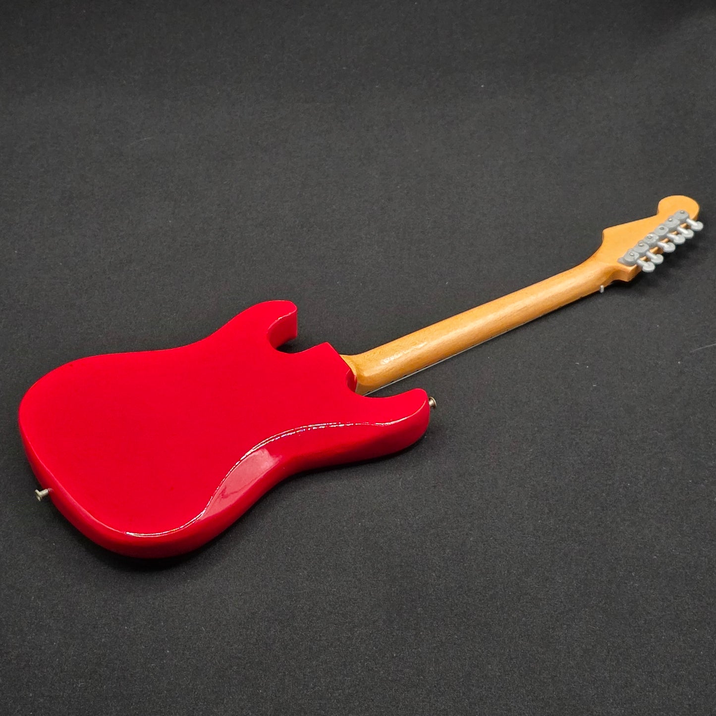 Miniature Guitar - EVH Eddie Van Halen Frankenstrat Stratocaster Fender - Model Guitar Inc Stand