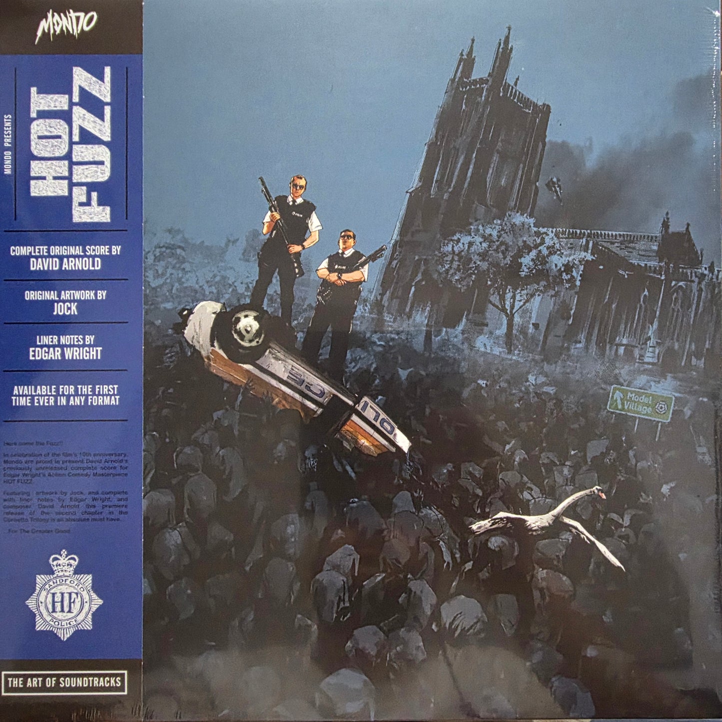 David Arnold - Hot Fuzz - Original Score Composed By David Arnold (LP, Album, Ltd, RM, Bla) Vinyl Record / LP