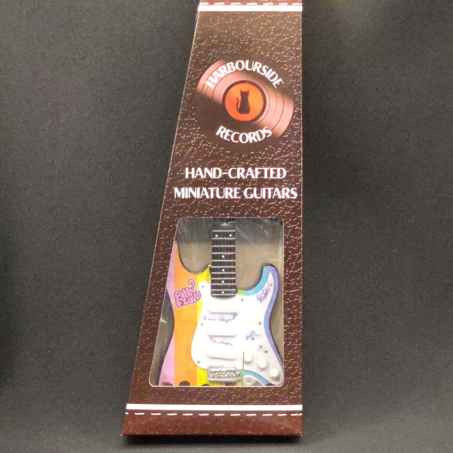Miniature Guitar - Pink Floyd Stratocaster - Model Guitar Inc Stand