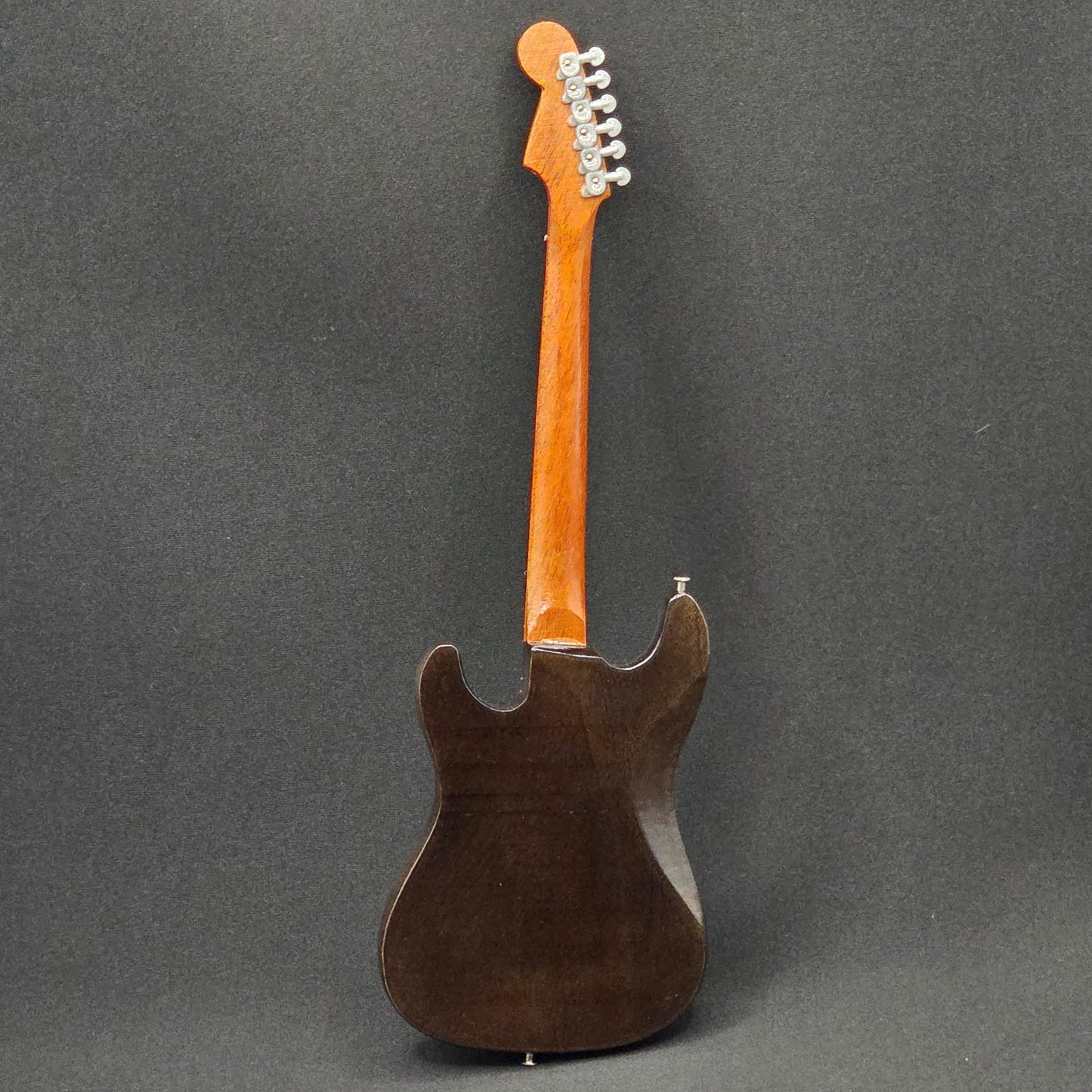 Miniature Guitar - Fender Stratocaster Road Worn Roadworn Rory Gallagher - Model Guitar Inc Stand