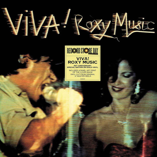 RSD 2026 Roxy Music, Viva! Roxy Music (Coloured) LP Vinyl Record x1