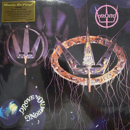 Prong - Prove You Wrong (LP, Album, Ltd, Num, RE, RP, Cle) Vinyl Record / LP