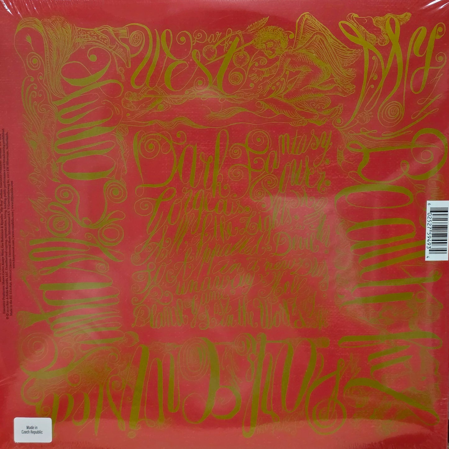 Kanye West - My Beautiful Dark Twisted Fantasy (3xLP, Album, Ltd, RE) Vinyl Record / LP