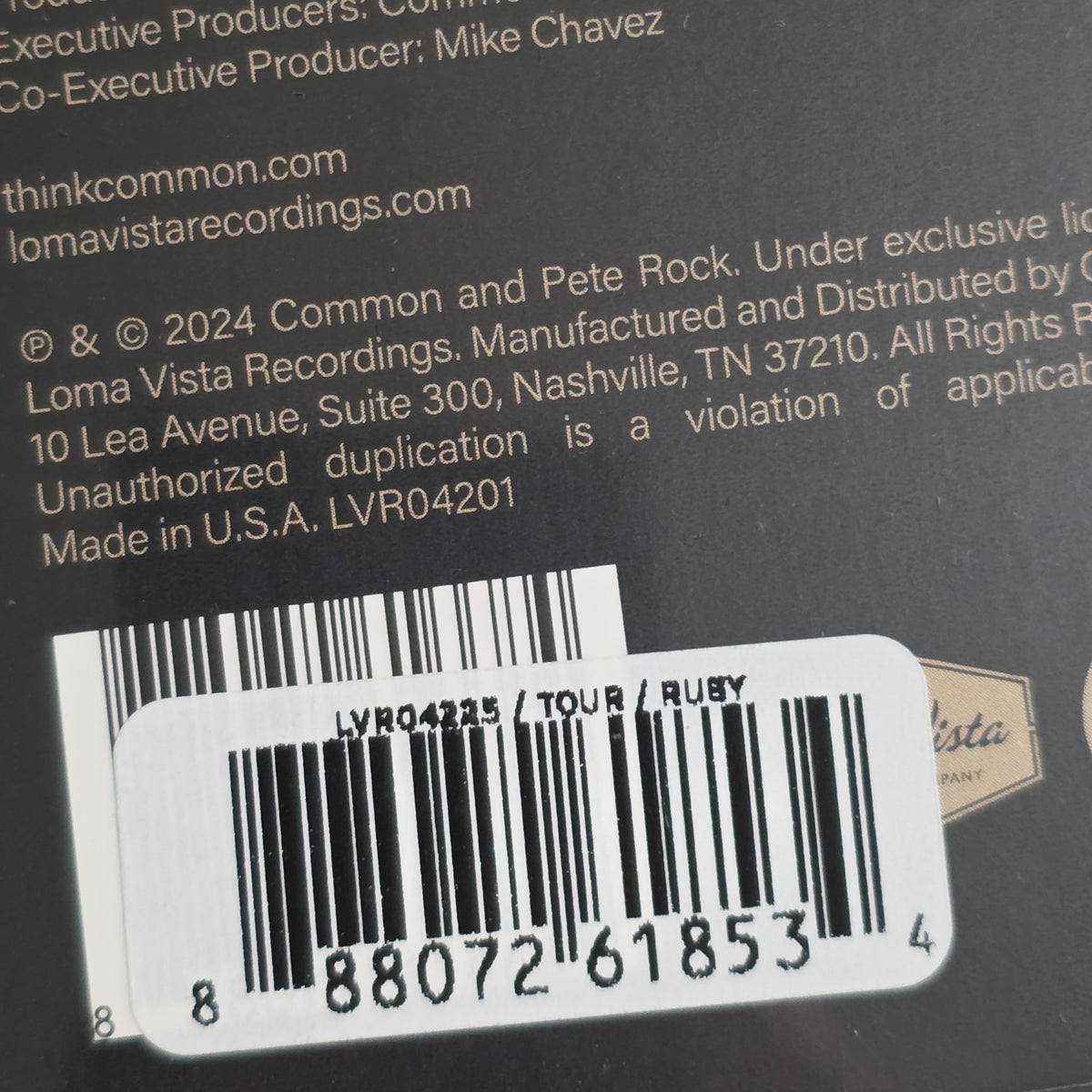 Common & Pete Rock - The Auditorium Vol. 1 (2xLP, Album, Ltd, Rub) Vinyl Record / LP