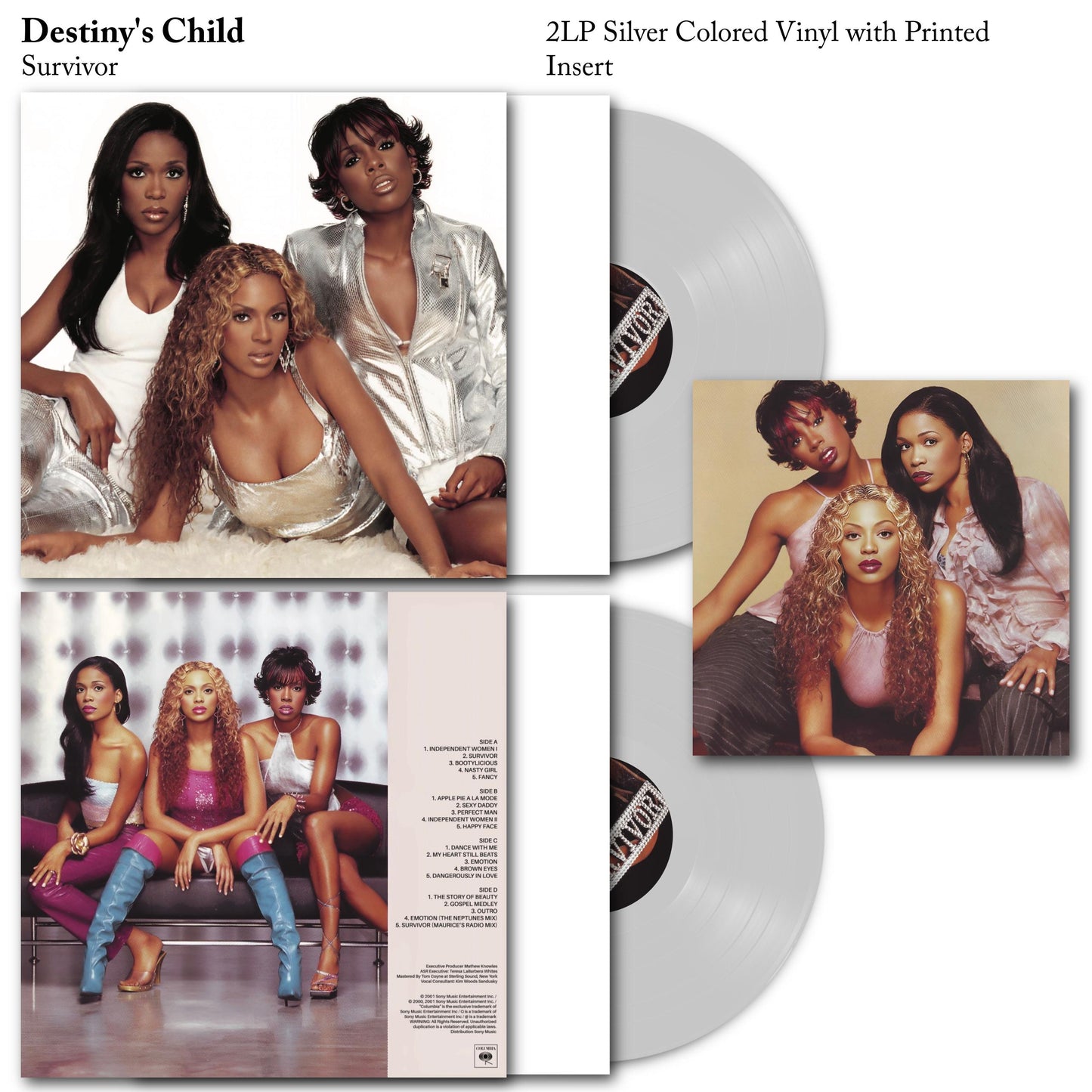 Destinys Child - Survivor Vinyl Record 2LP
