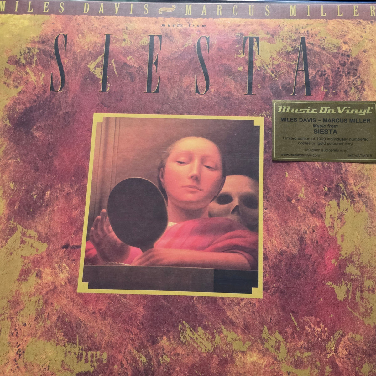 MILES DAVIS & MARCUS MILLER
MUSIC FROM SIESTA : GOLD 180-GRAM VINYL
Vinyl LP RECORD