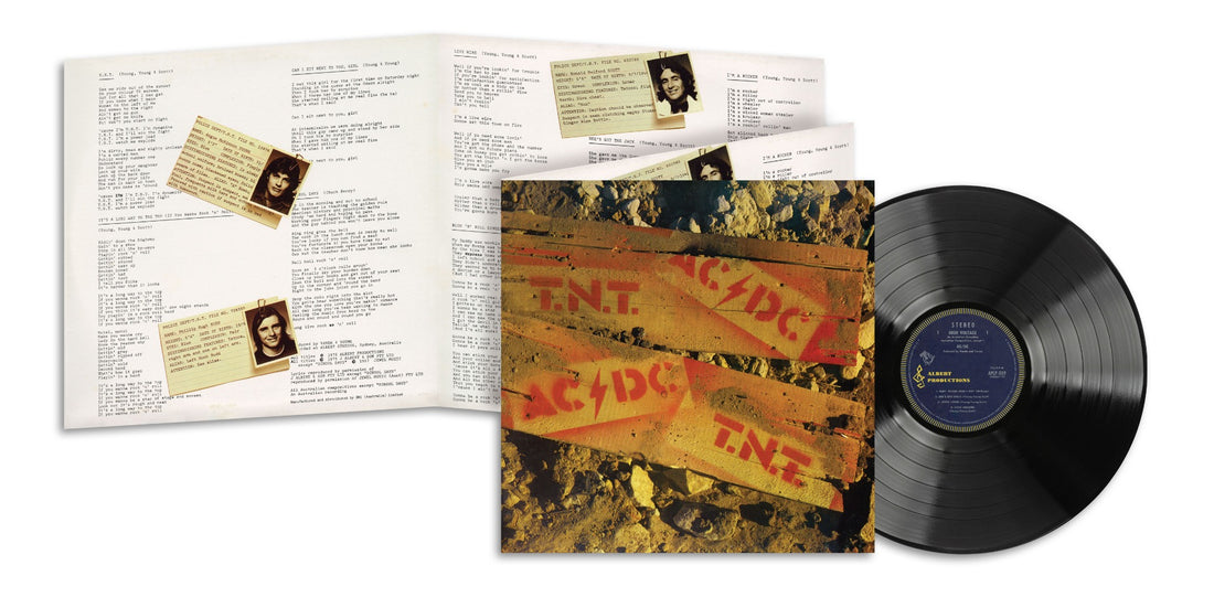 AC/DC - TNT T.N.T (Australian Version - Limited Edition Original Sleeve/ Tracklist) Vinyl Record LP ACDC