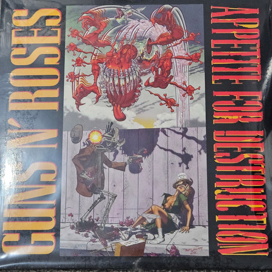 GUNS N ROSES - APPETITE FOR DESTRUCTION VINYL COLOURED VINYL