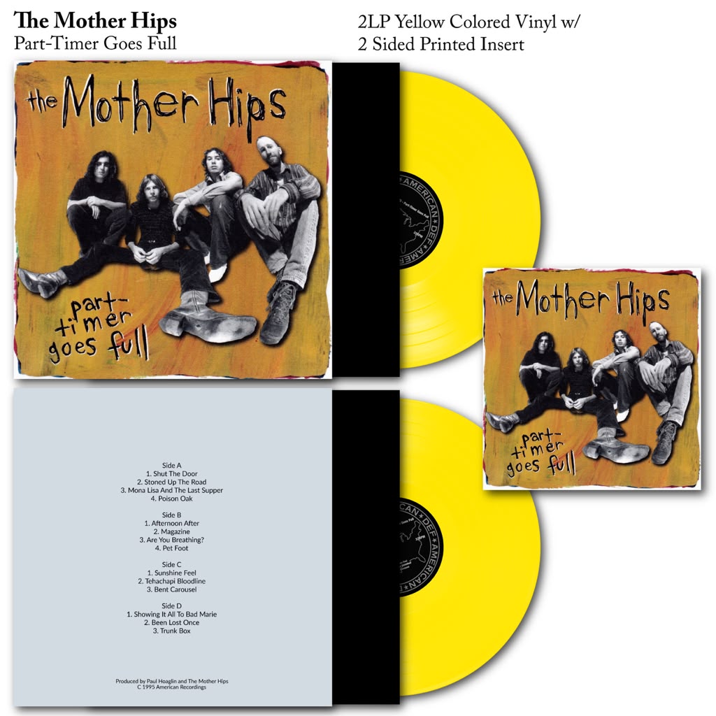THE MOTHER HIPS - PART TIMER GOES FULL VINYL RECORD 2LP