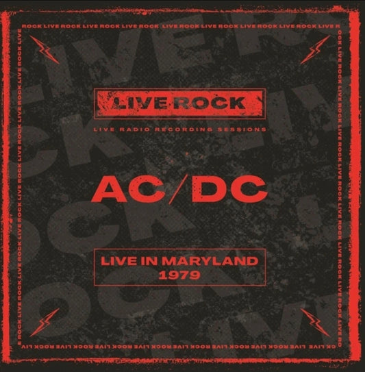 ACDC Live in Maryland 2LP Vinyl Record AC/DC