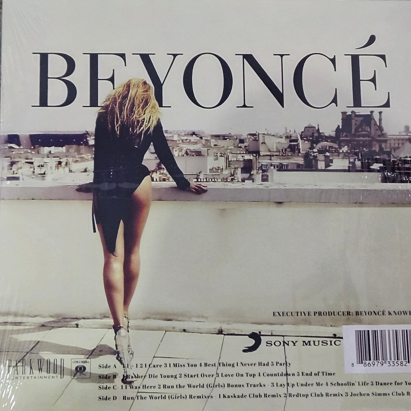BEYONCÈ 4 FOUR VINYL RECORD 2LP GOLD COLOURED VINYL
