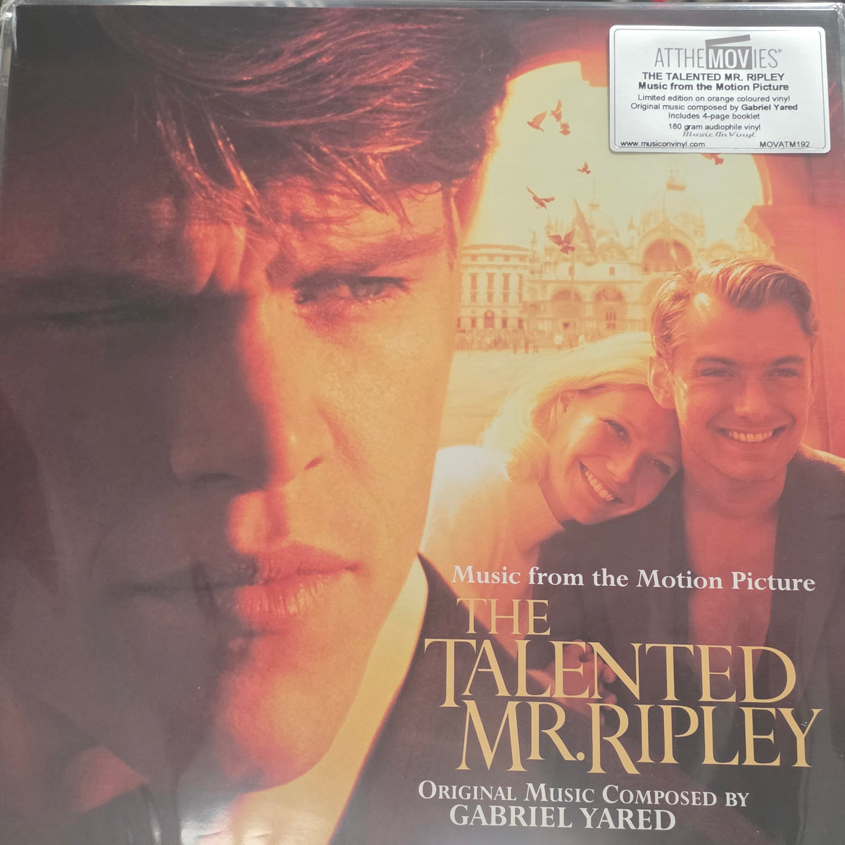 The Talented Mr Ripley Soundtrack Vinyl Record Ltd Ed Orange Vinyl 2LP