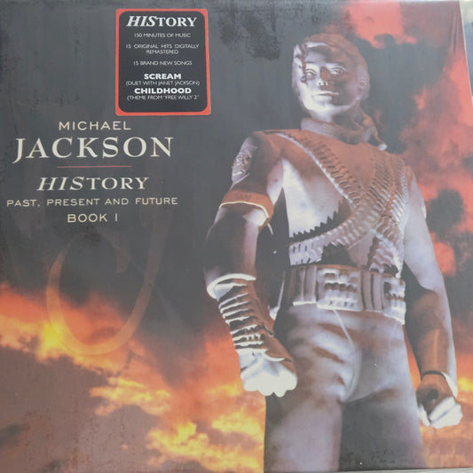 MICHAEL JACKSON - HIStory Past, Present And Future - Book I Vinyl 3XLP GOLD VINYL NEW AND SEALED