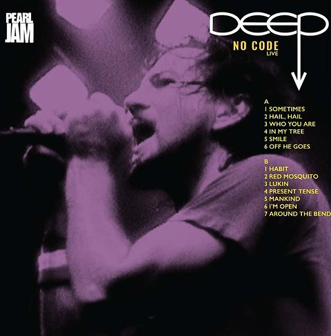 Pearl Jam – Deep No Code Live "COLOURED VINYL"