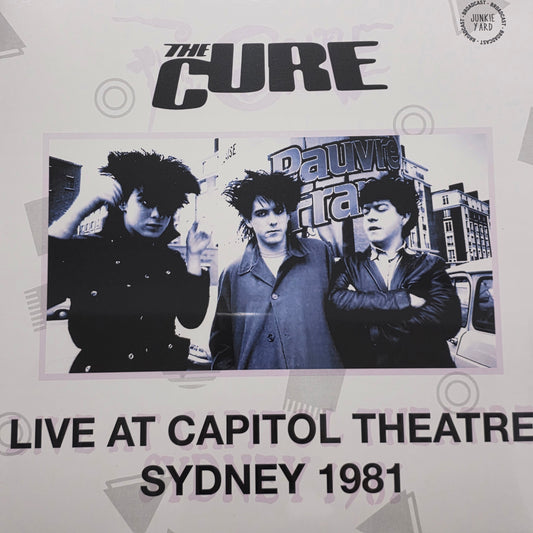 The Cure - Live At The Capitol Theatre Sydney 1981 Vinyl Record LP