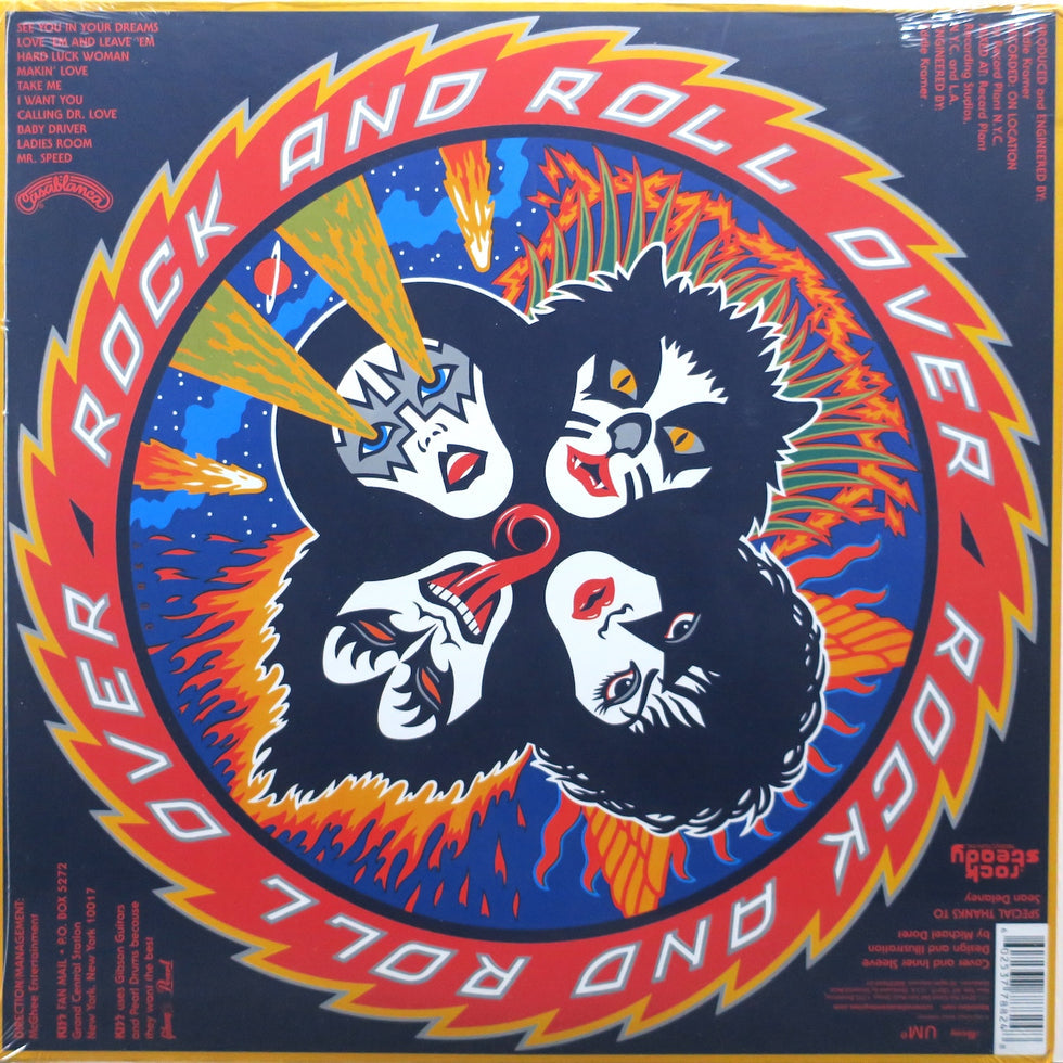 KISS - ROCK AND ROLL OVER 180G VINYL SEALED