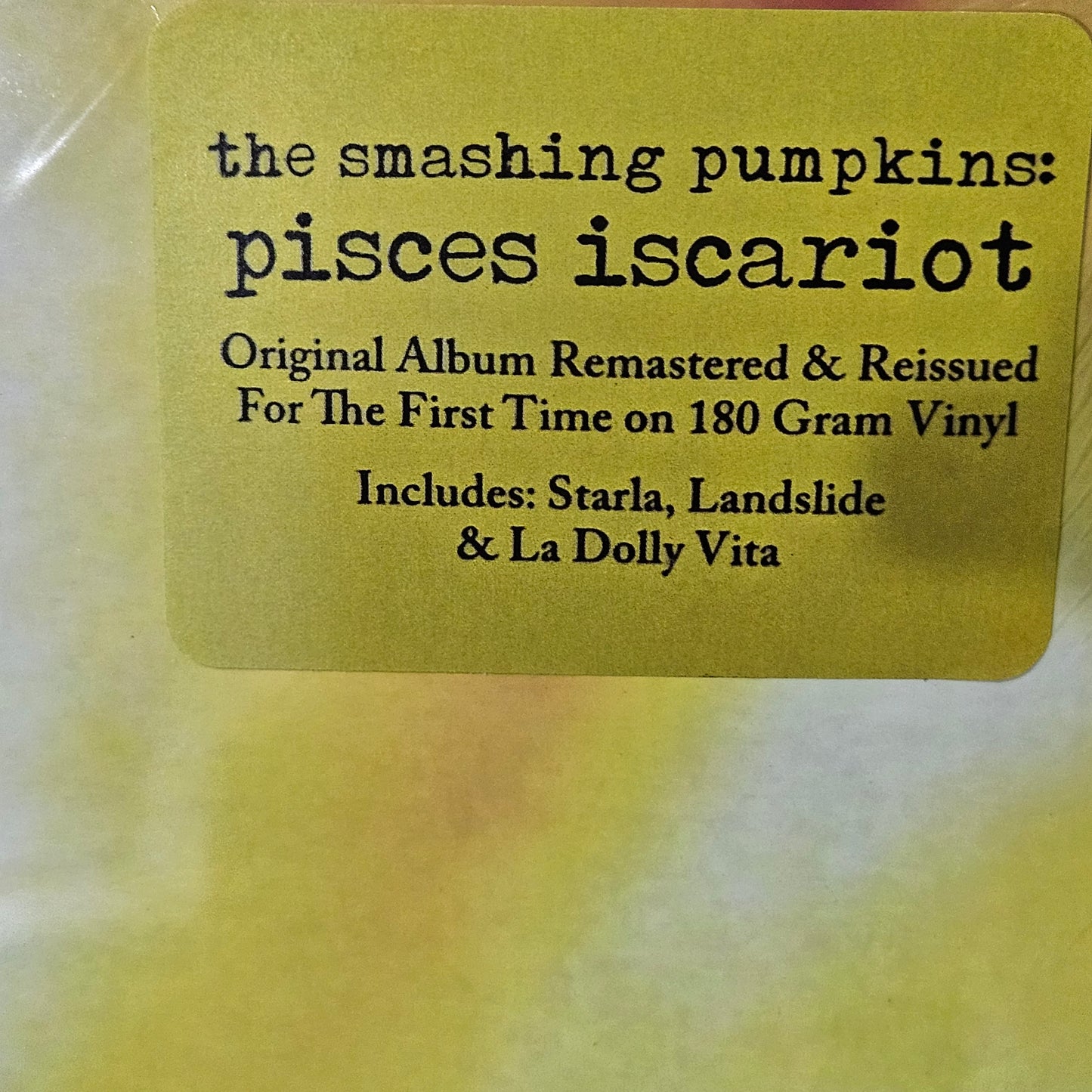 Smashing Pumpkins – Pisces Iscariot "2LP COLOURED VINYL RECORD"