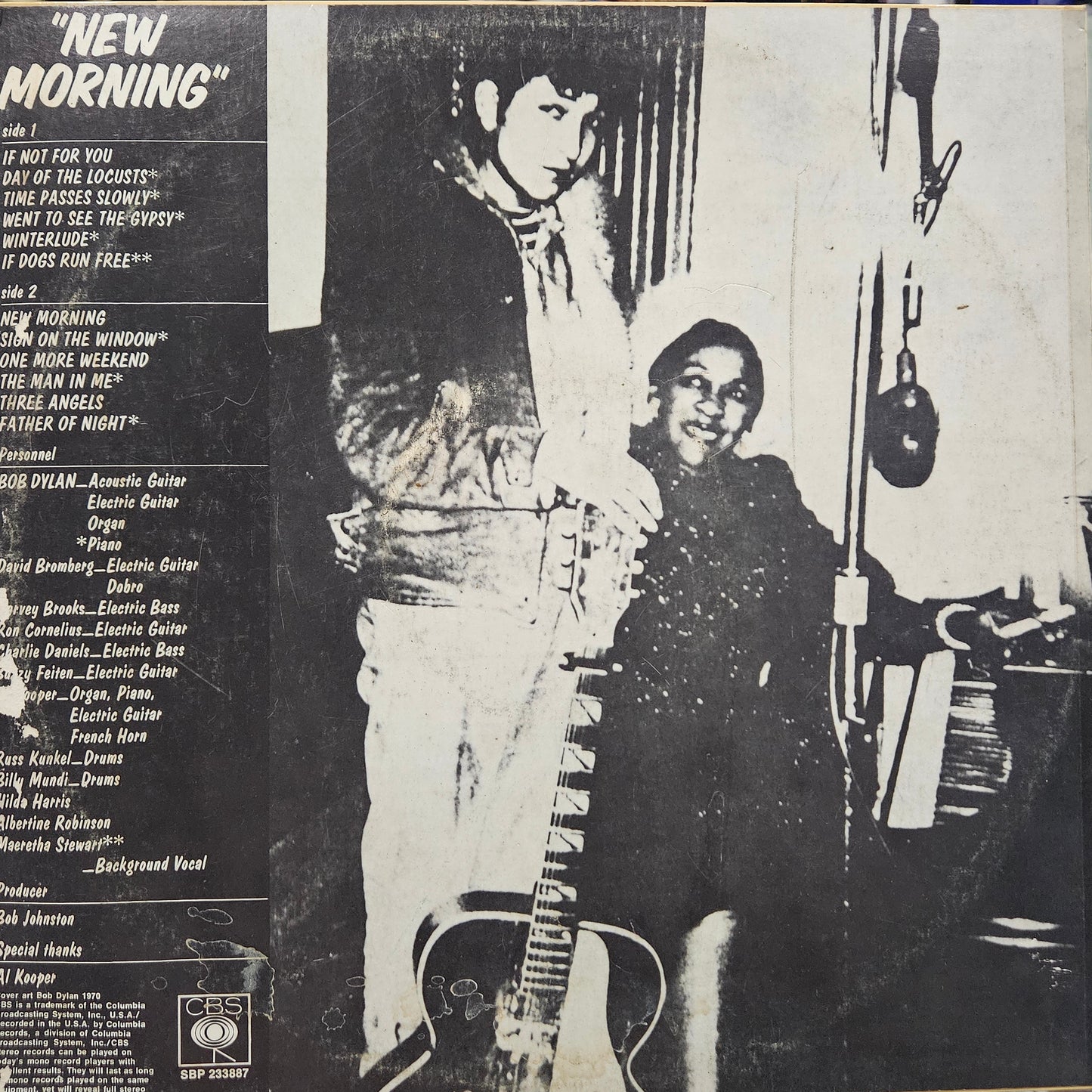 Bob Dylan - New Morning (LP, Album, M/Print, Fir) Vinyl Record / LP