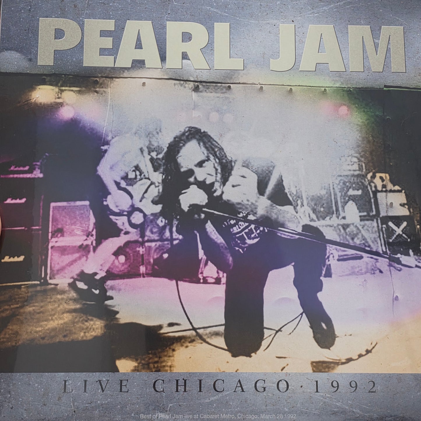 PEARL JAM - LIVE CHICAGO 1992 VINYL RECORD