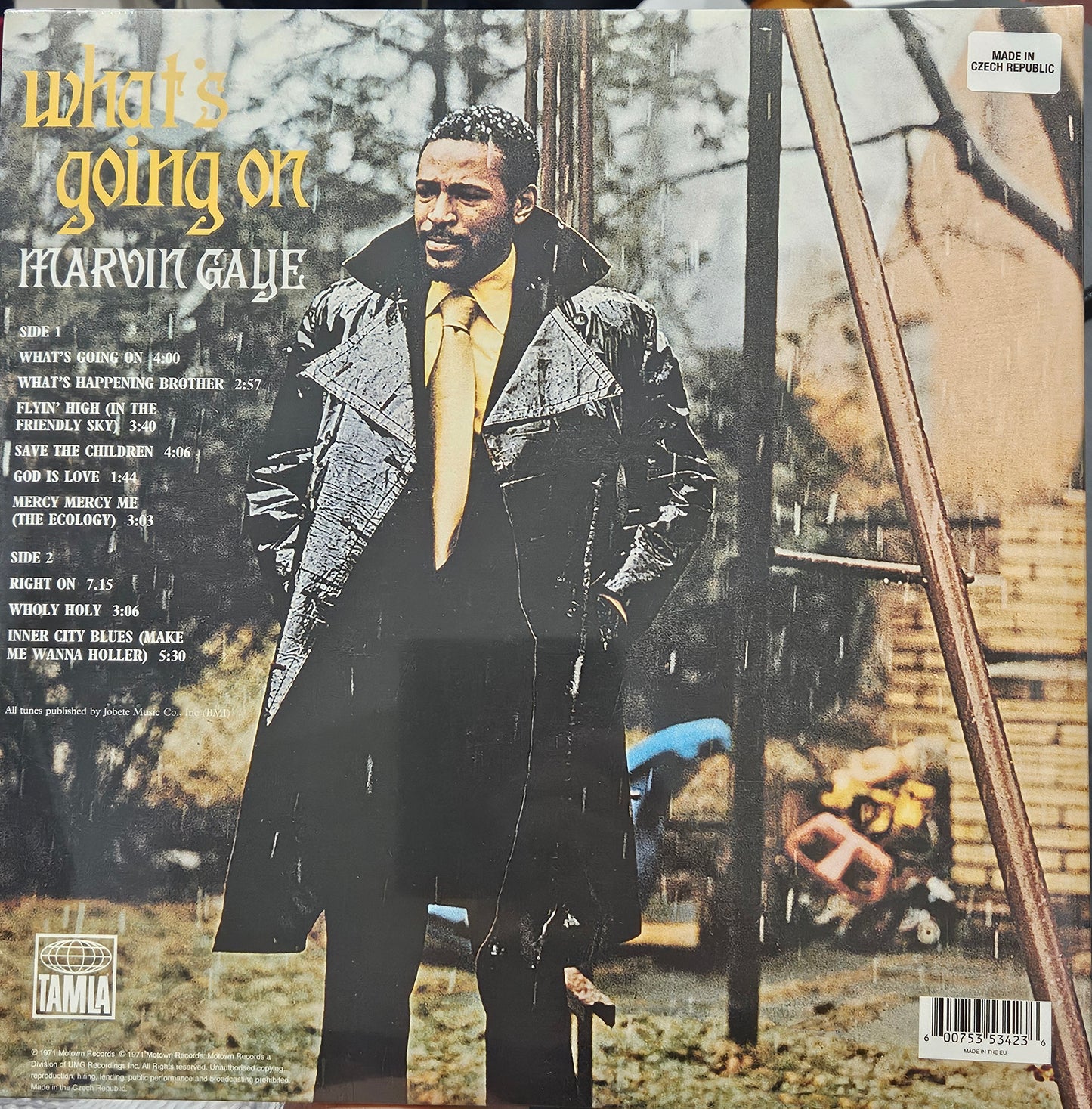 MARVIN GAYE 'What's Going On' 180g Vinyl LP