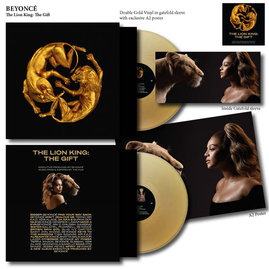 Beyonce - The Lion King : The Gift  Vinyl Record 2LP