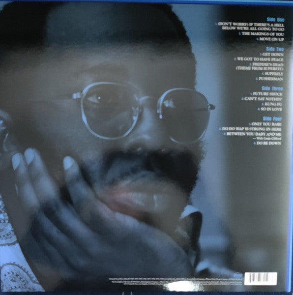 Curtis Mayfield - The Very Best Of Curtis Mayfield (2xLP, Comp, Ltd, RE, Blue) Vinyl Record / LP