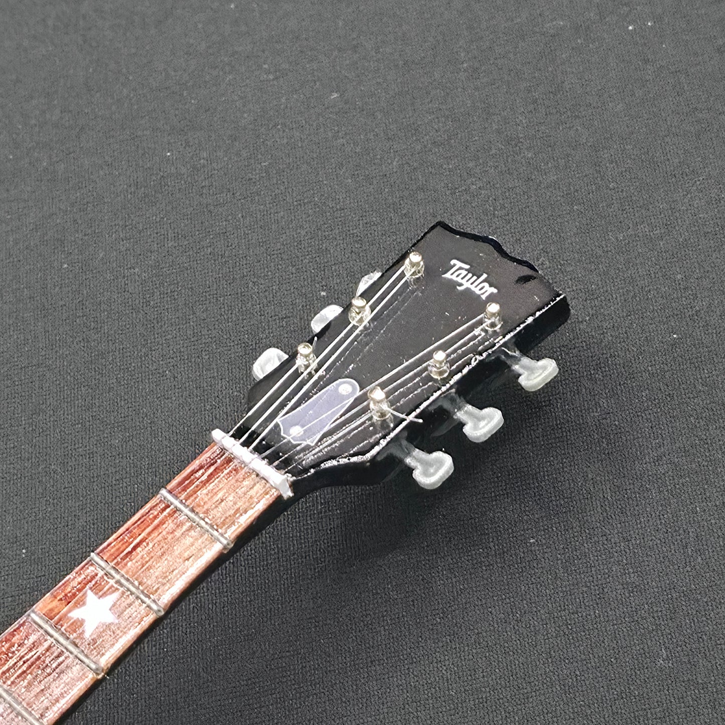 Miniature Guitar - Taylor Swift Eras Tour Black Sparkle - Model Guitar Inc Stand