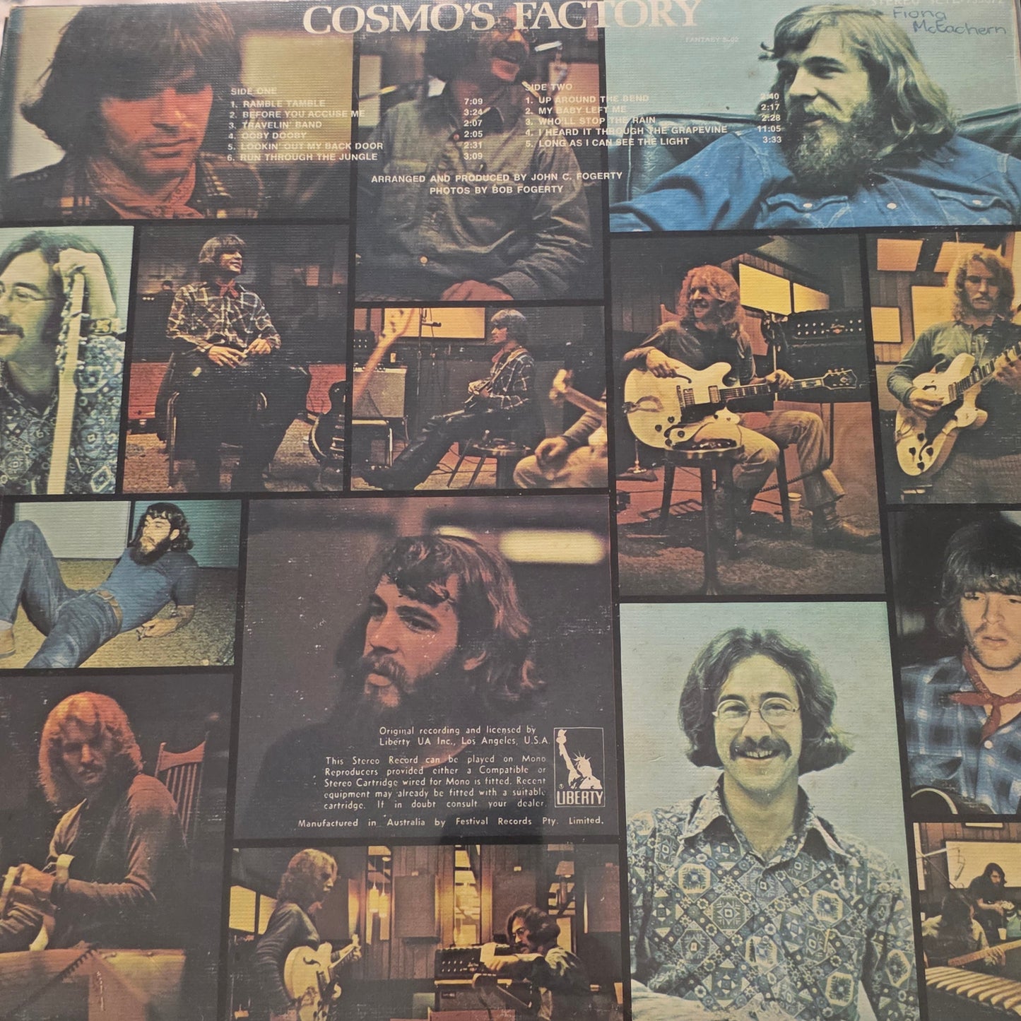 Creedence Clearwater Revival - Cosmo's Factory (LP, Album) Vinyl Record / LP