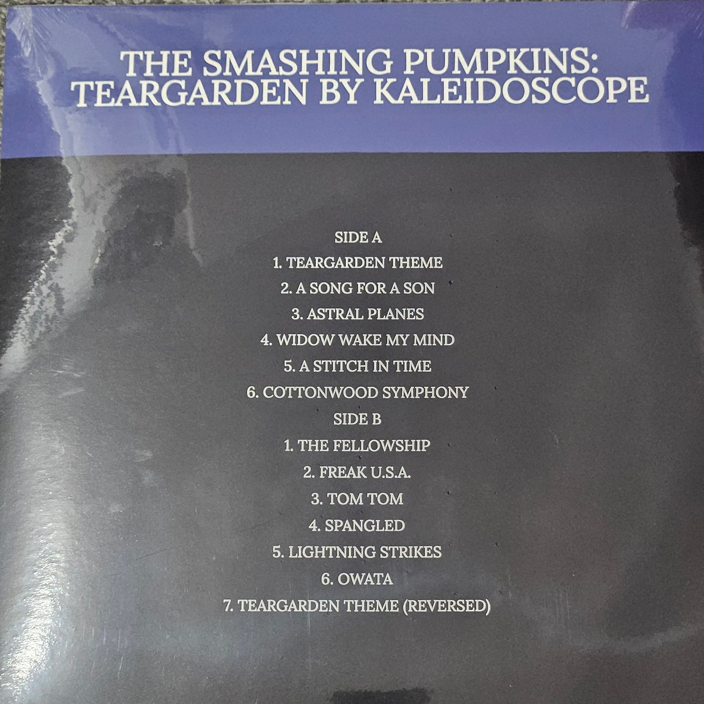 SMASHING PUMPKINS- TEAR GARDEN BY KALEIDOSCOPE COLOURED VINYL RECORD