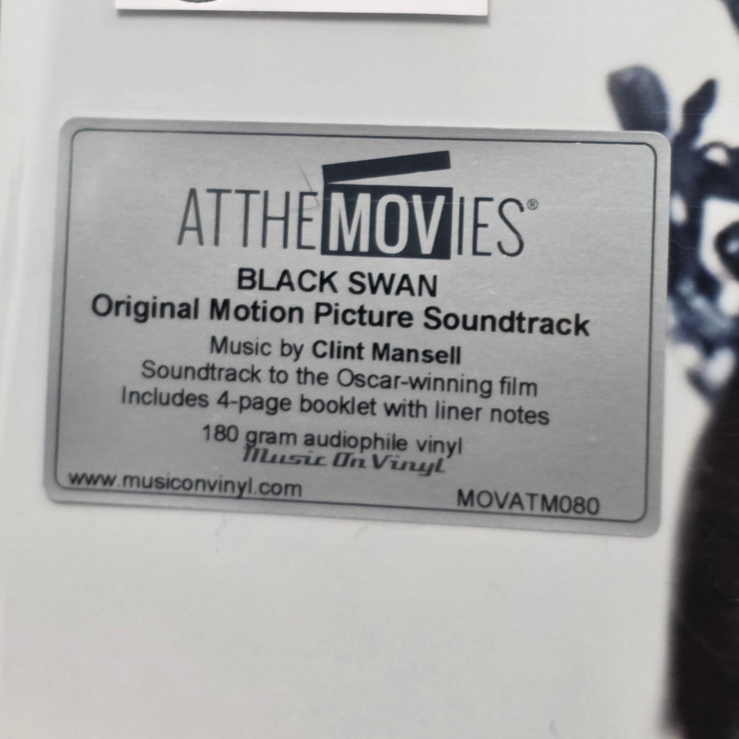 Clint Mansell - Black Swan OST (Original Motion Picture Soundtrack) Vinyl Record (LP, Album)