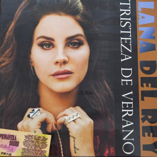 Lana Del Rey - Tristeza De Verano LIVE "2LP COLOURED VINYL RECORD  RED VINYL