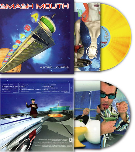 Smash Mouth – Astro Lounge "2LP COLOURED VINYL - ILLUSTRATED D SIDE VINYL RECORD"