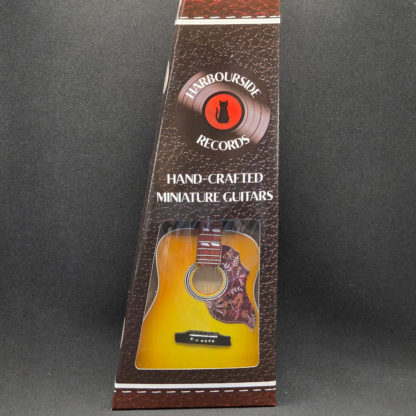 Miniature Guitar - Taylor Swift Eras Tour - Folklore Gibson Hummingbird Acoustic - Model Guitar Inc Stand