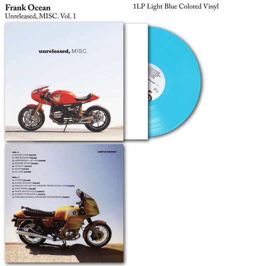 Frank Ocean – Unreleased, MISC. 1 VINYL RECORD Mix Tape Coloured Vinyl miscellaneous 1 one