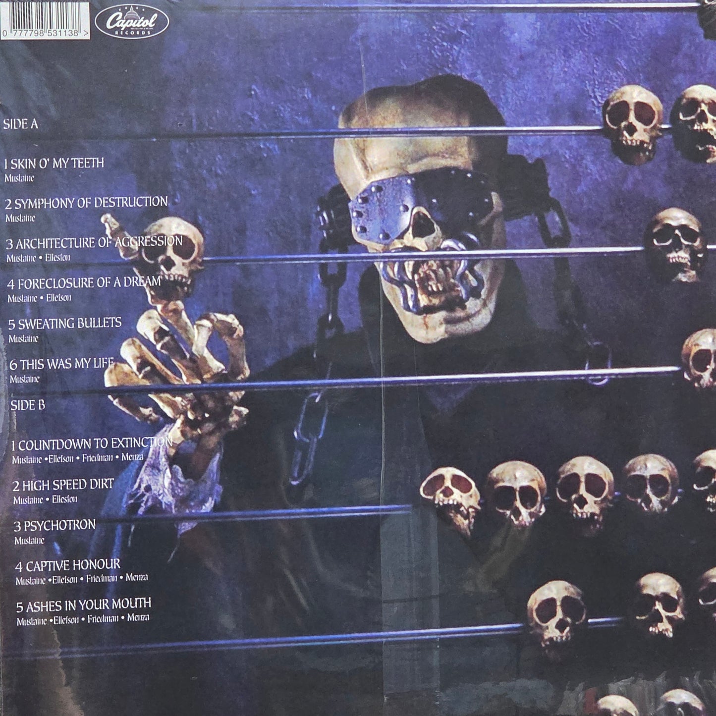 Megadeth - CountDown to Extinction Vinyl Record LP
