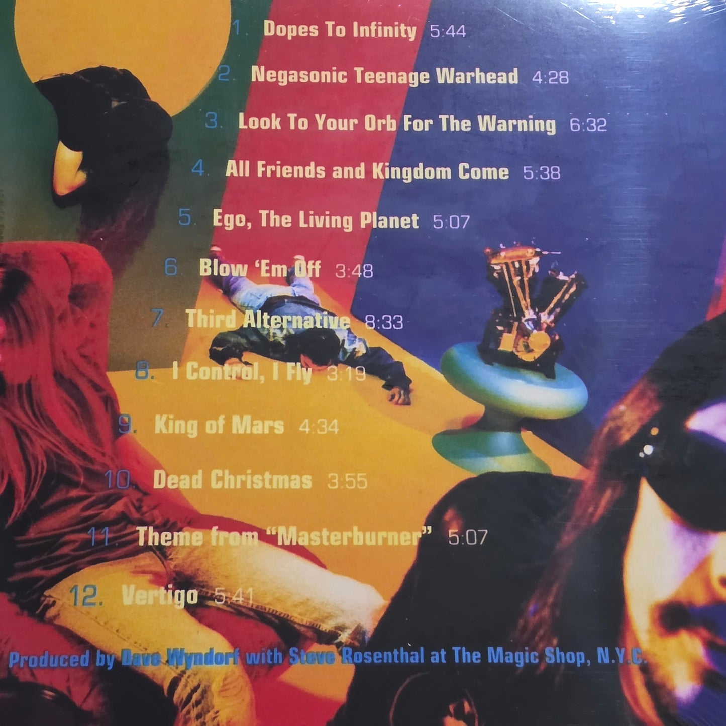 Monster Magnet – Dopes To Infinity "2LP COLOURED VINYL RECORD - ILLUSTRATED SIDE D"